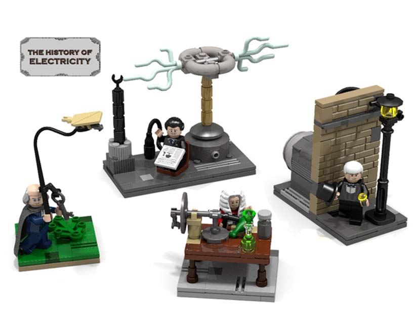 Nikola tesla lego sale